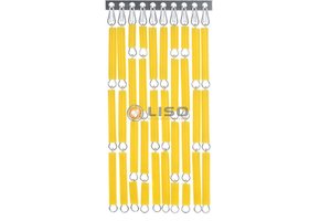 Vliegengordijn Liso ® Hulzengordijn RAL 1018 Zinkgeel | Doe-het-zelf pakket