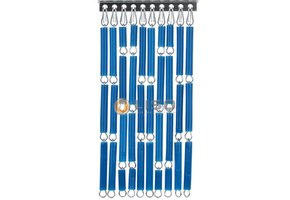 Vliegengordijn Liso ® Hulzengordijn RAL 5017 Verkeersblauw | Doe-het-zelf pakket