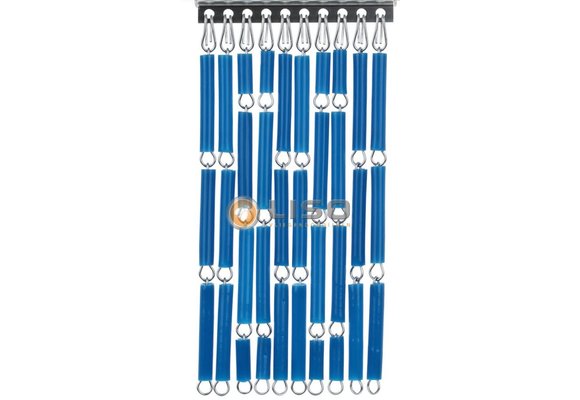 Vliegengordijn Liso ® Hulzengordijn RAL 5017 Verkeersblauw | Doe-het-zelf pakket