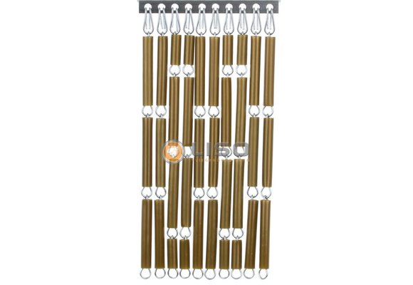 Vliegengordijn Liso Goud / Brons ✔ Doe-het-zelf pakket