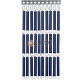 Vliegengordijn Liso Donkerblauw ✔ Doe-het-zelf pakket - Prijs per m²