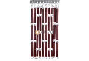 Vliegengordijn Liso Bordeauxrood ✔ Doe-het-zelf pakket