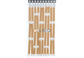 Vliegengordijn Liso Karamel ✔ Doe-het-zelf pakket