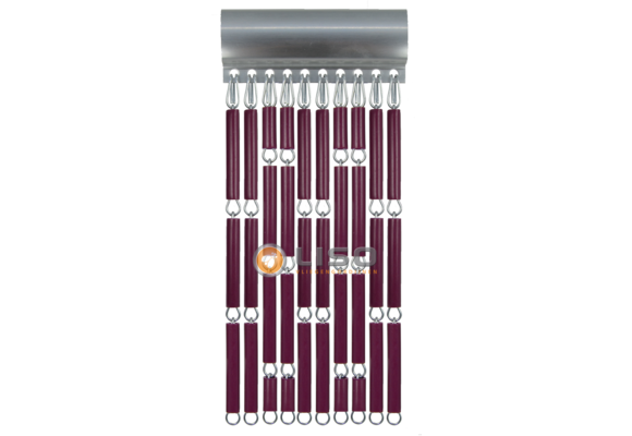 Vliegengordijn Liso Aubergine ✔ Doe-het-zelf pakket