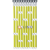 Vliegengordijn Liso Appeltjesgroen  ✔ Doe-het-zelf pakket - Prijs per m²