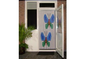 Vliegengordijn Liso met Vlinders ✔ Doe-het-zelf pakket