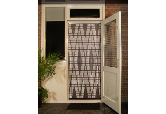 Vliegengordijn Liso met Diagonalen ✔ Doe-het-zelf pakket