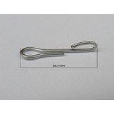 Halve Rijghaken model Liso Hulzengordijn