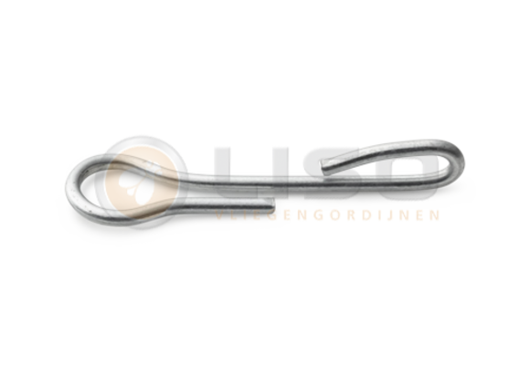 Halve Rijghaken model Liso Hulzengordijn