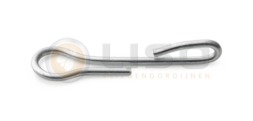 Halve Rijghaken model Liso Hulzengordijn