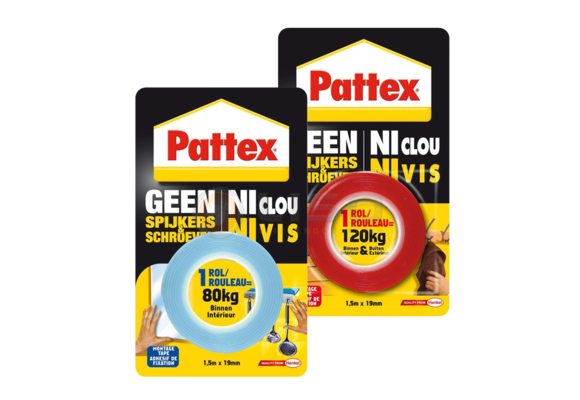Dubbelzijdige montagetape voor bevestiging Liso ® Stoelprofiel