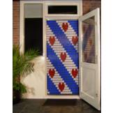 Vliegengordijn Liso met Friesche Vlag ✔ Doe-het-zelf pakket - Prijs per m²