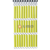 Vliegengordijn Liso met Alles 4KanT ✔ Doe-het-zelf pakket - Prijs per m²