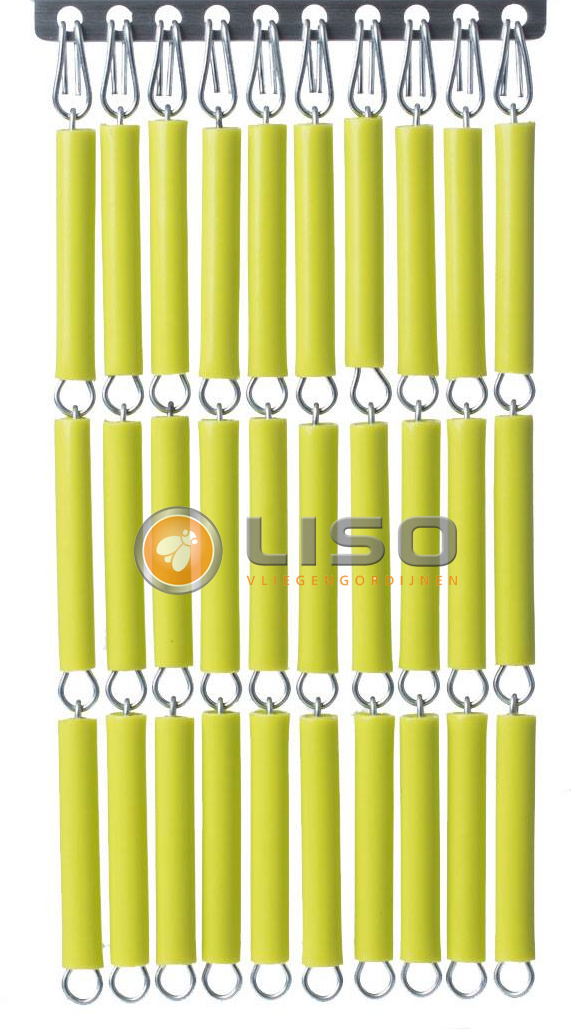 Vliegengordijn Liso met Alles 4KanT ✔ Doe-het-zelf pakket - Prijs per m²