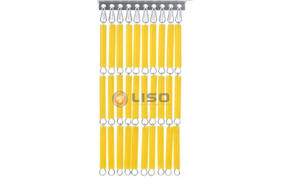 Fliegenvorhang Liso mit Tulpen ✔ Bausatz - Preis pro m²