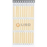 Vliegengordijn Liso met Vleermuizen ✔ Doe-het-zelf pakket - Prijs per m²