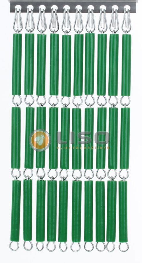 Vliegengordijn Liso met Lieveheersbeestjes ✔ Doe-het-zelf pakket - Prijs per m²