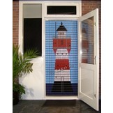 Vliegengordijn Liso met Duitse Vuurtoren ✔ Doe-het-zelf pakket - Prijs per m²