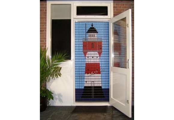 Vliegengordijn Liso met Duitse Vuurtoren ✔ Doe-het-zelf pakket