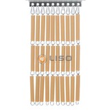 Vliegengordijn Liso met Hondenpootjes ✔ Doe-het-zelf pakket - Prijs per m²