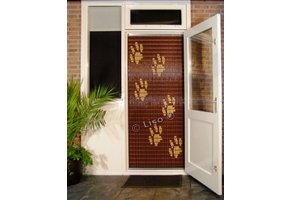 Vliegengordijn Liso met Hondenpootjes ✔ Doe-het-zelf pakket