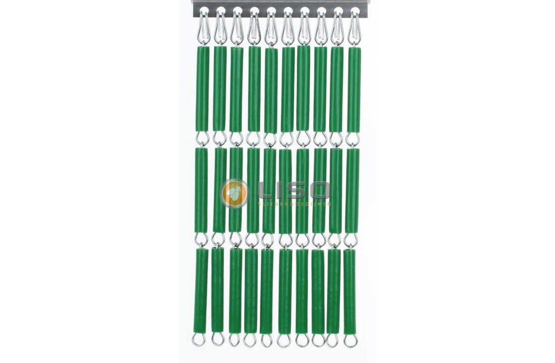 Vliegengordijn Liso met Rasta vlag ✔ Doe-het-zelf pakket - Prijs per m²
