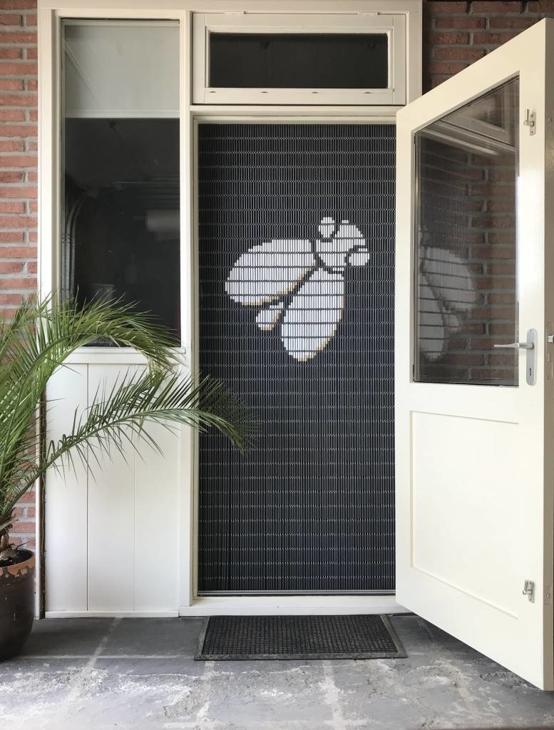 Vliegengordijn Liso met Vlieg ✔ Doe-het-zelf pakket - Prijs per m²