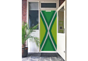 Vliegengordijn Liso met Achterhoeksevlag ✔ Doe-het-zelf pakket