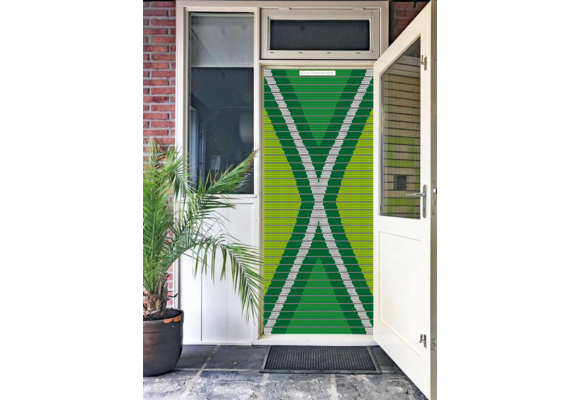 Vliegengordijn Liso met Achterhoeksevlag ✔ Doe-het-zelf pakket