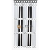 Vliegengordijn Liso 25% per kleur ✔ Doe-het-zelf pakket - Prijs per m²