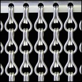 Kettinggordijn Aluminium Liso ® Exclusief Boeddha ✔ Kant en Klaar 92 x 209 cm