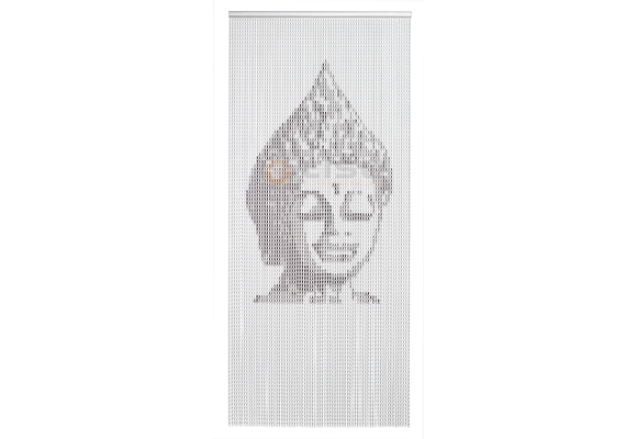 Kettinggordijn Aluminium Liso ® Exclusief Boeddha ✔ Kant en Klaar 92 x 209 cm