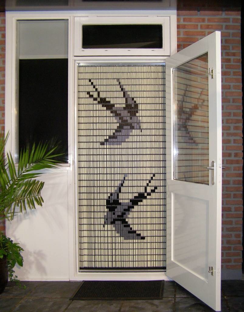 Vliegengordijn Liso met Zwaluwen ✔ Kant en Klaar 92 x 209 cm