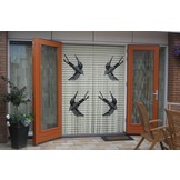 Vliegengordijn Liso met Zwaluwen ✔ Kant en Klaar 92 x 209 cm