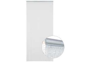 Vliegengordijn op Maat Liso ® Transparant ✔ Kant en Klaar 92 x 209 cm