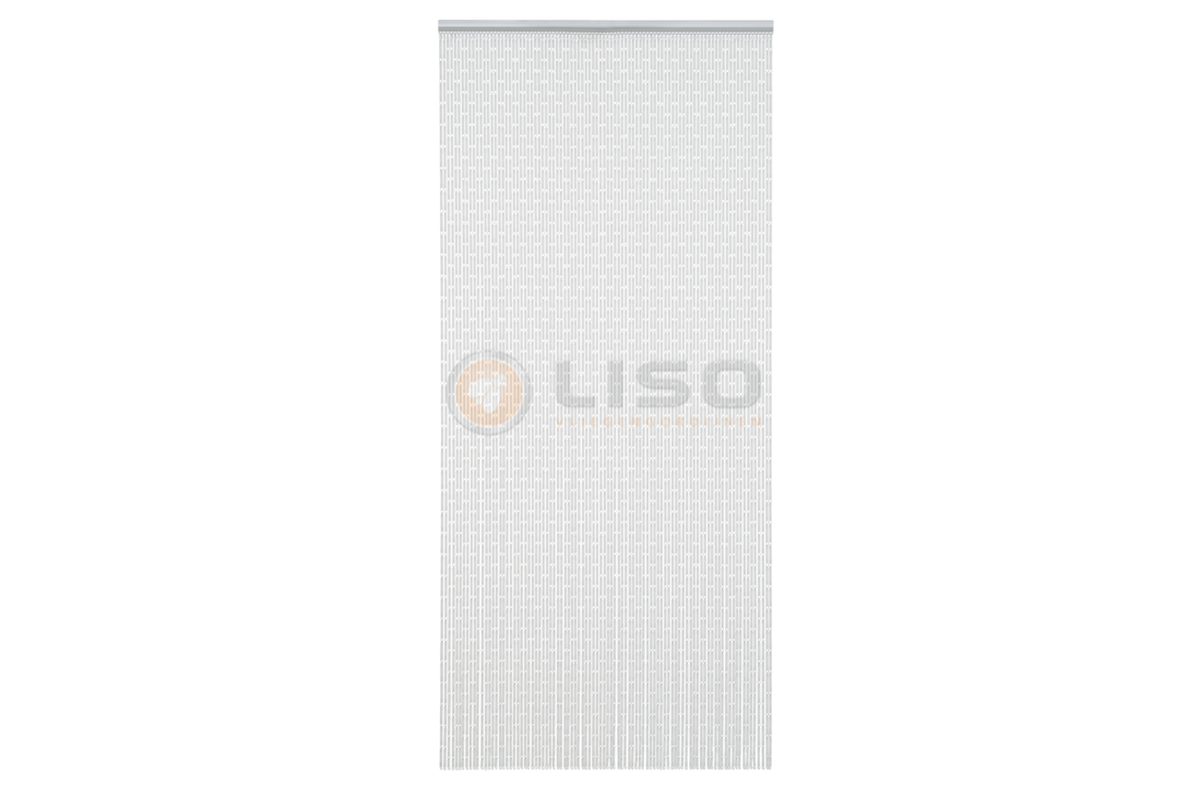 Fliegenvorhang standardmaße Liso ® Transparent ✔ Gebrauchsfertig 92 x 209 cm