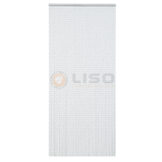 Vliegengordijn op Maat Liso ® Wit ✔ Kant en Klaar 92 x 209 cm