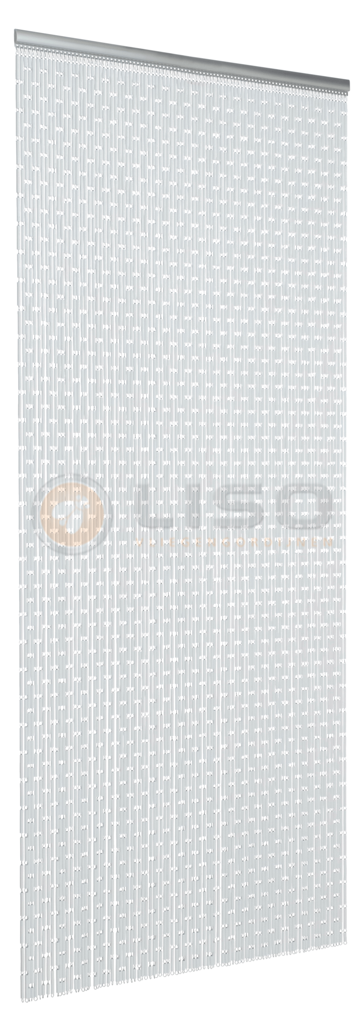 Vliegengordijn op Maat Liso ® Wit ✔ Kant en Klaar 100 x 232 cm