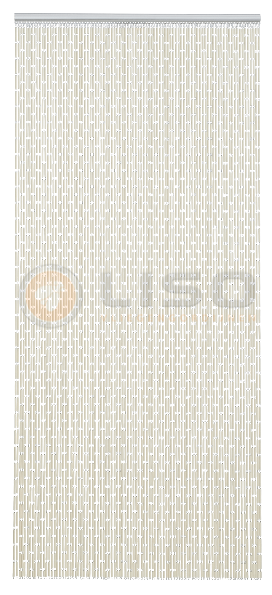 Vliegengordijn op Maat Liso ® Crème ✔ Kant en Klaar 92 x 209 cm