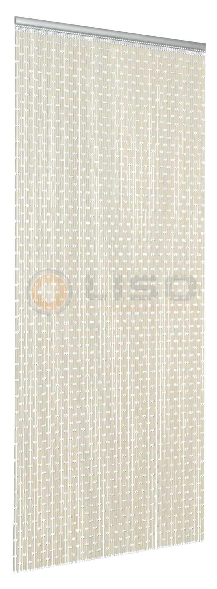 Vliegengordijn op Maat Liso ® Crème ✔ Kant en Klaar 92 x 209 cm