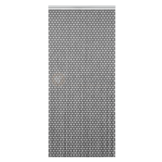 Vliegengordijn op Maat Liso ® Zwart ✔ Kant en Klaar 92 x 209 cm