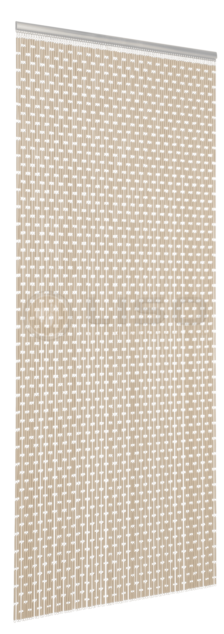 Vliegengordijn op Maat Liso ® Taupe  ✔ Kant en Klaar 92 x 209 cm