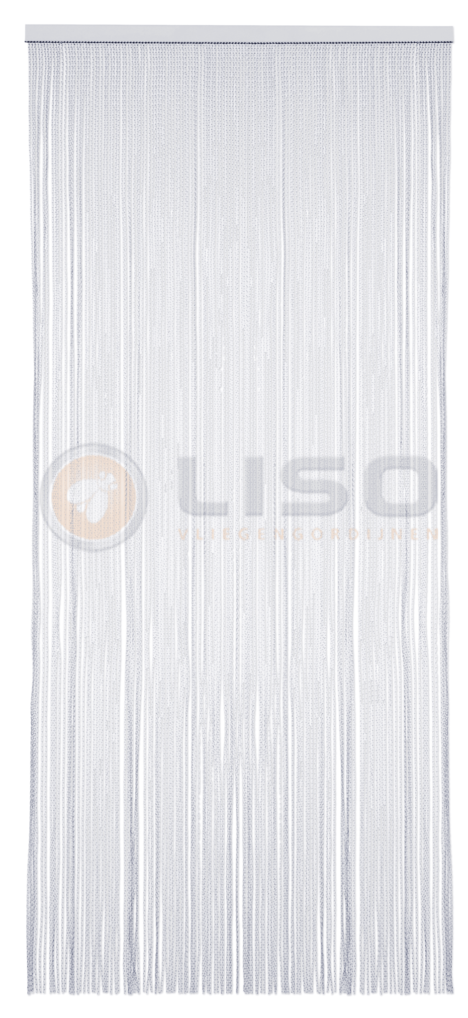 Vliegengordijn Alaska ® Kunststof Transparant - Kant en Klaar 95x210 cm