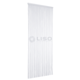 Vliegengordijn Alaska ® Kunststof Transparant - Kant en Klaar 100x260 cm