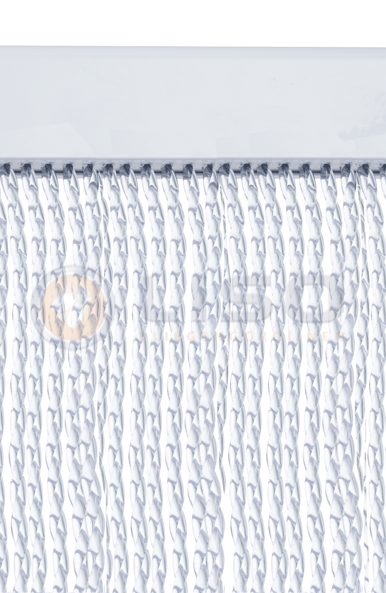 Vliegengordijn Alaska ® Kunststof Transparant - Kant en Klaar 100x260 cm