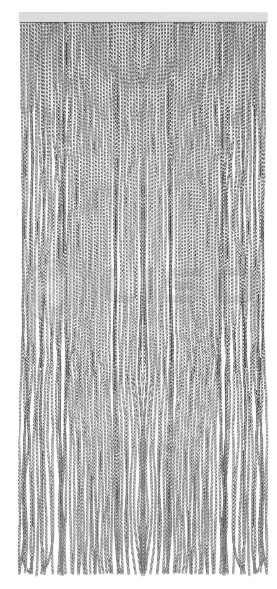 Vliegengordijn Aragon ® Kunststof Transparant / Zwart - Kant en Klaar 95x210 cm