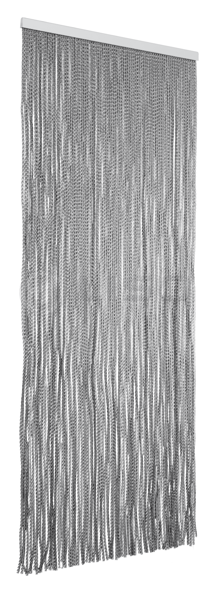 Vliegengordijn Aragon ® Kunststof Transparant / Zwart - Kant en Klaar 100x260 cm