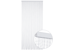 Vliegengordijn Helena / Manacor ® Kunststof Transparant - Kant en Klaar 95x210 cm