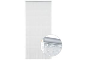 Vliegengordijn Liso Transparant Mat ✔ Op maat gemaakt