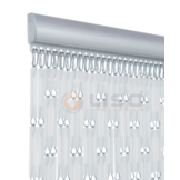 Vliegengordijn Liso Transparant Mat ✔ Op maat gemaakt - Prijs per m²